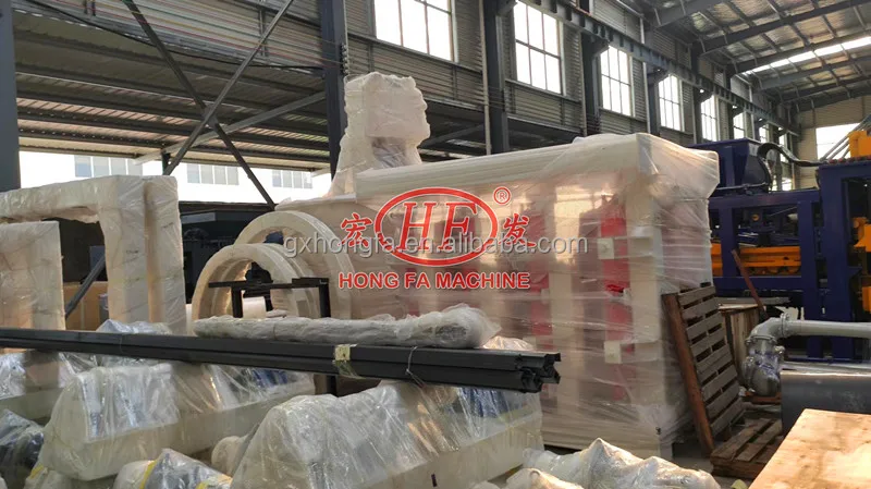 AA block plant, Hongfa AAC bricks making machinery ALC Wall Panel production line AAC Block Making Machine for Building Block