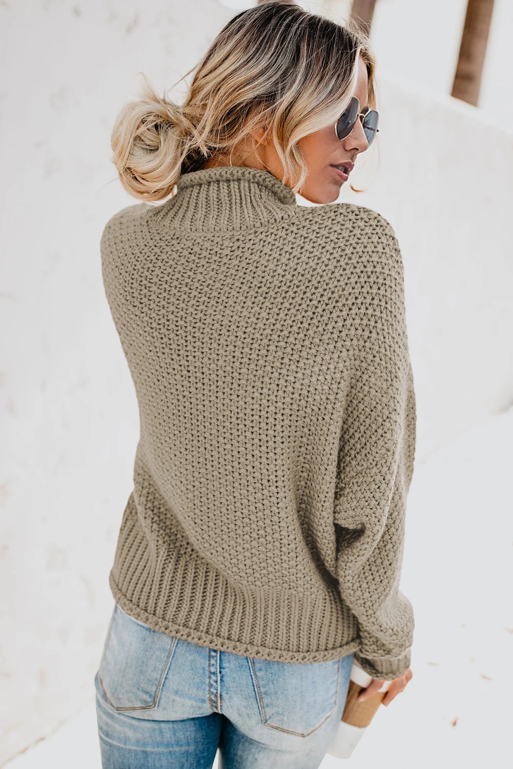Женский трикотажный свитер с длинным рукавом, повседневная одежда на осень и зиму, 2022