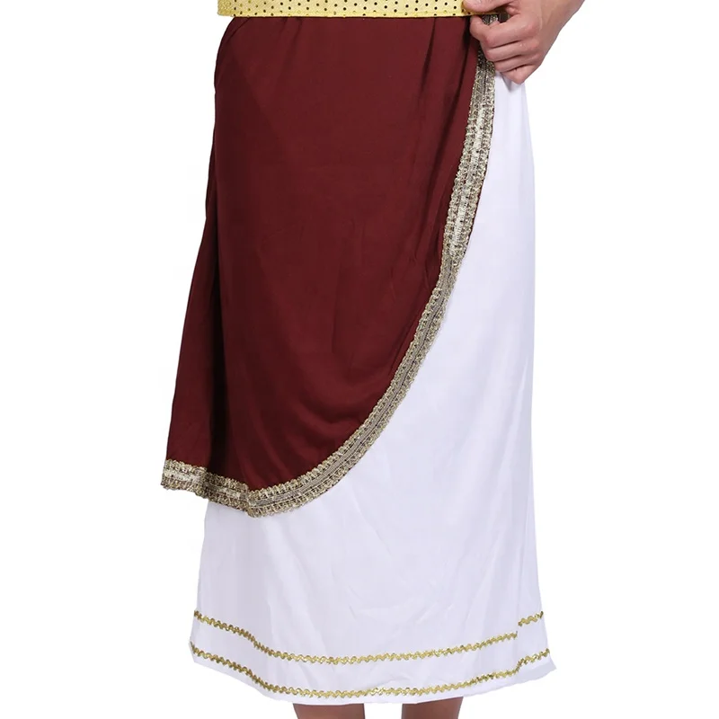 
Лидер продаж, нарядное платье для вечеринки на Хэллоуин, Римский греческий маскарадный костюм юльюса Цезаря для взрослых мужчин 