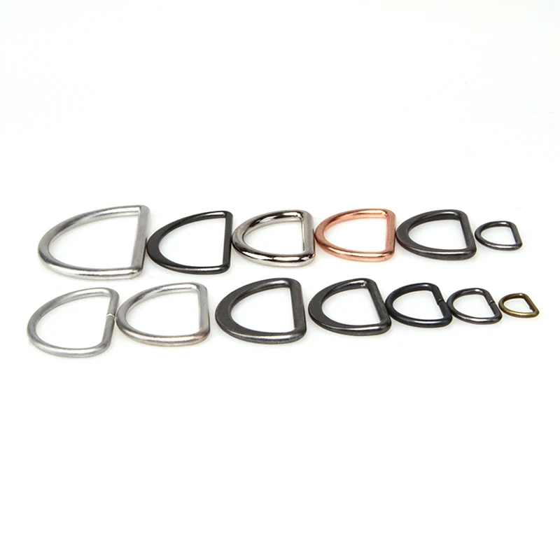 
Цветное D-образное кольцо из цинкового сплава, пряжка для ремня, D-образное кольцо для сумок 