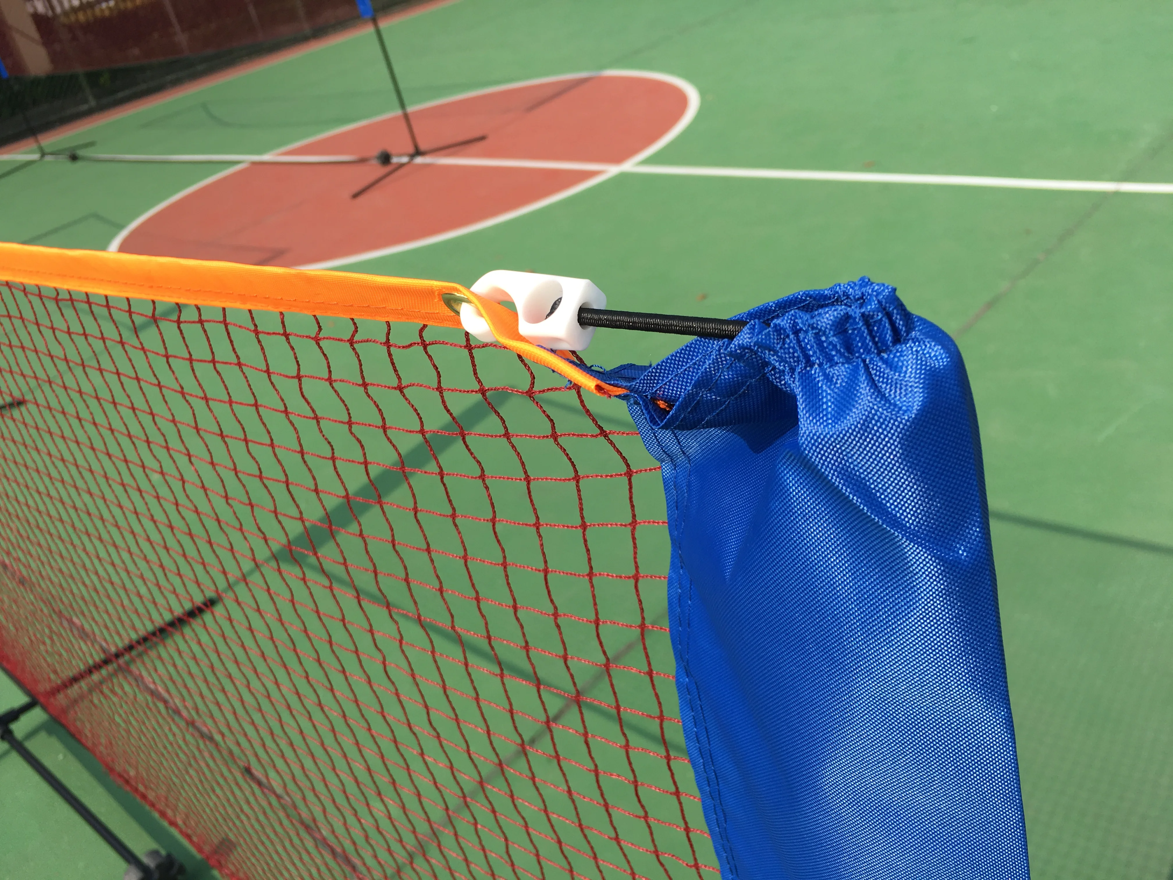 Портативная сетка для бадминтона, регулируемая теннисная сетка, портативная складная сетка из полиэстера для тренировок в помещении и на улице
