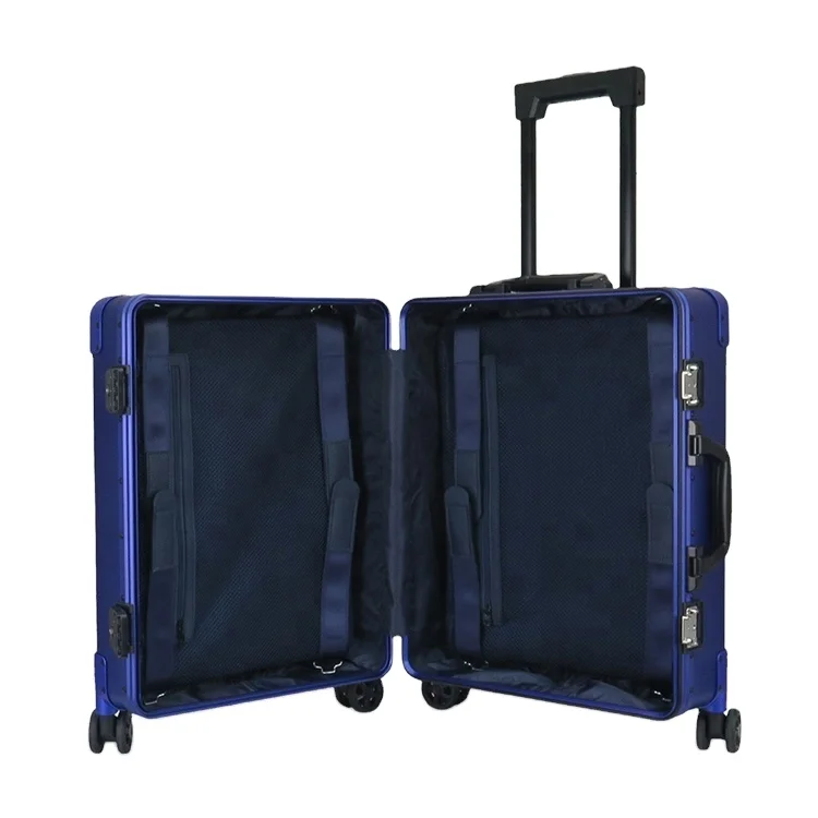 
Новый стиль, дешевый водонепроницаемый алюминиевый чемодан на колесиках с замком tsa 