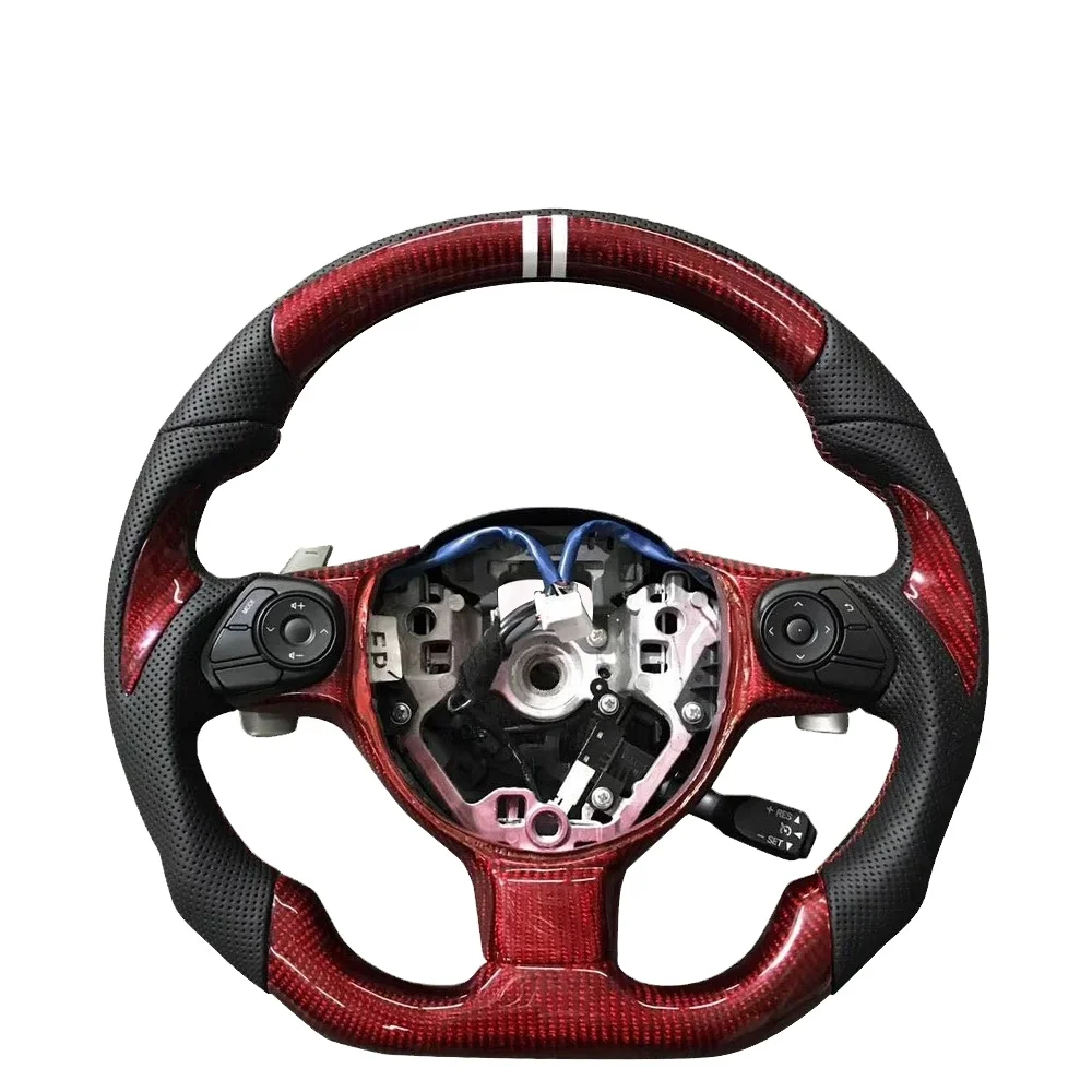 Универсальный гоночный руль из углеродного волокна с индивидуальным дизайном для toyota 86