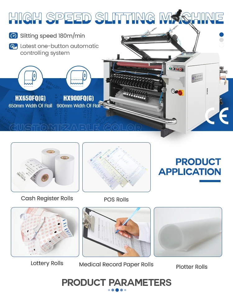 thermal paper slitting rewinding paper1