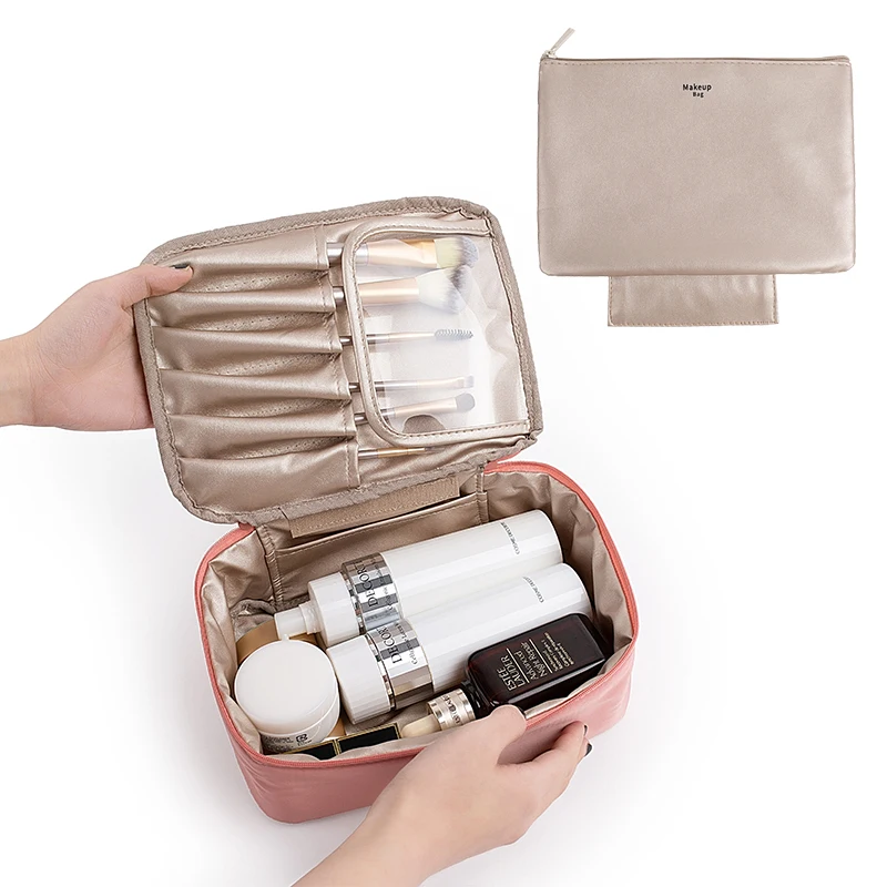 
Маленький органайзер для путешествий, сумка для хранения косметики, кубик для упаковки косметики 