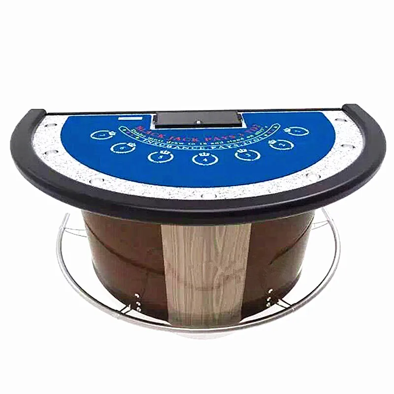 Роскошный покерный стол для казино с USB Blackjack, персонализированный азартный стол, роскошный покерный стол