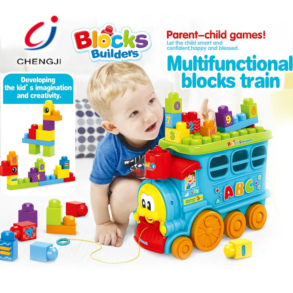 
Лидер продаж, детский Интеллектуальный конструктор, игрушечный поезд 