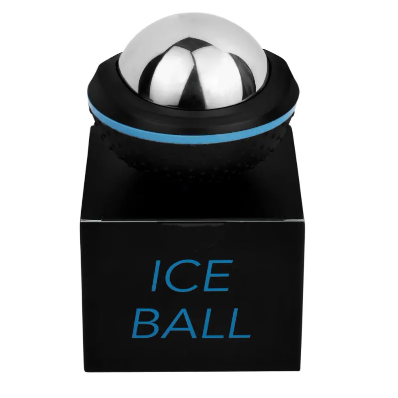 Стальной массажный ледяной роликовый шарик для снятия стресса