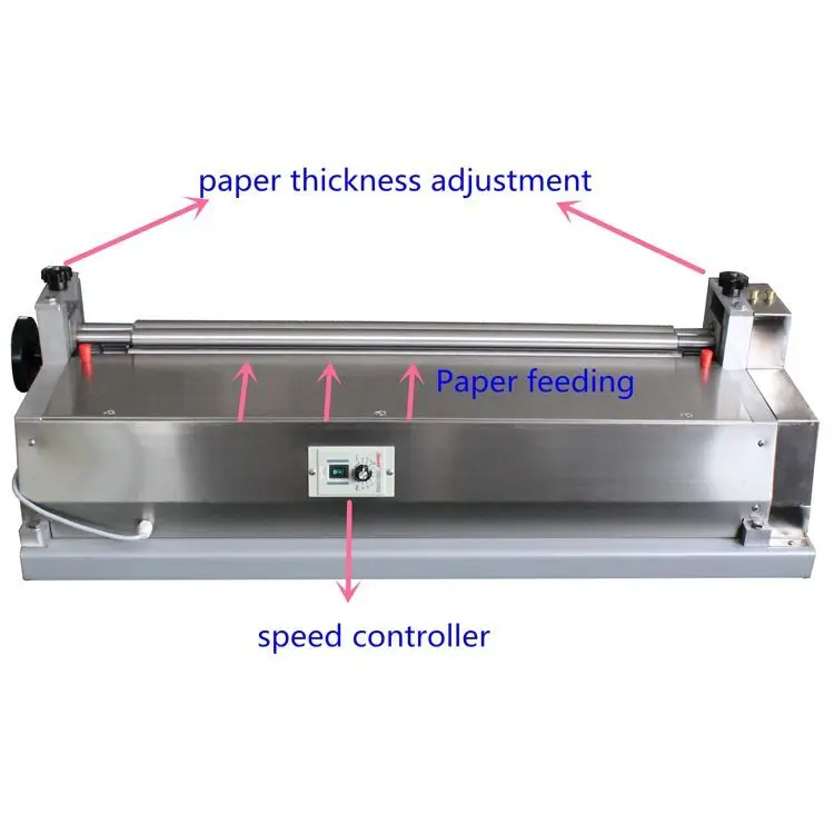 
720 мм настольная ручная машина для склеивания бумаги 