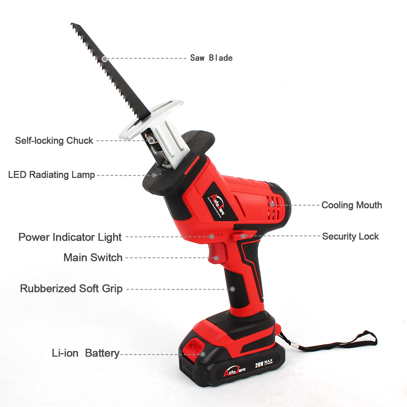 J2101B Reciprocating saw