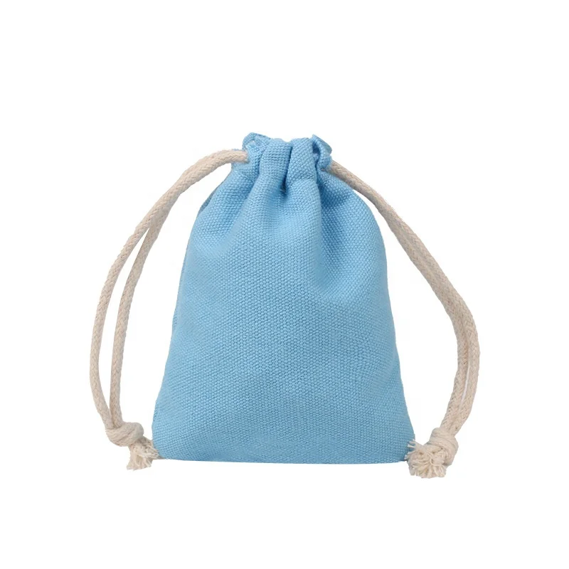 
 Индивидуальная миниатюрная сетчатая Подарочная сумка-мешок из хлопка на шнурке, маленькая Хлопковая Сумка натурального цвета на шнурке  