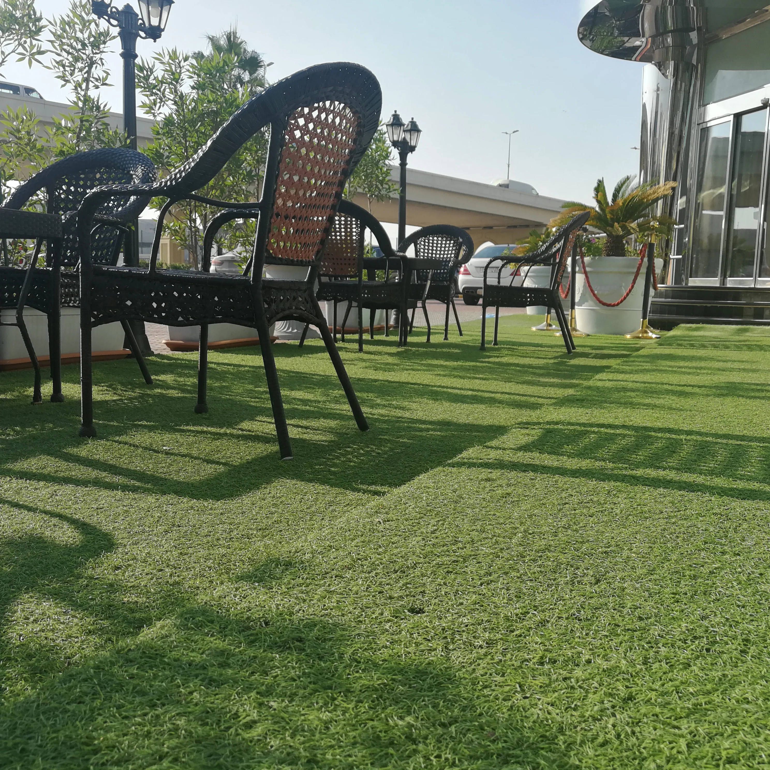 
 Новый стильный пластиковый искусственный коврик для газона, искусственная трава  