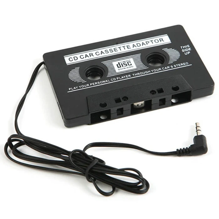 
Оптовая продажа, портативная Универсальная автомобильная аудиокассета в стиле ретро 35 мм, автомобильная аудиокассета 3,5 мм/35 мм, передатчик aux-адаптера 