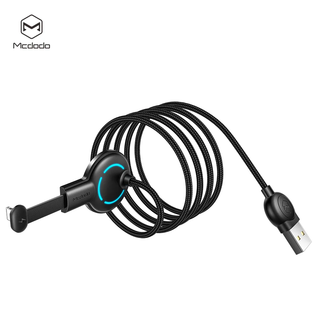 Mcdodo ручной удобный мобильный игровой кабель типа C QC3.0/QC4.0 с 7 видов цветов светодиодами