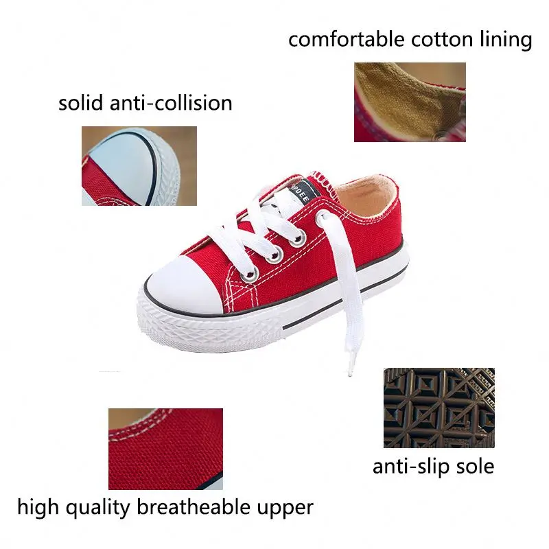 
 Белые кроссовки на шнуровке для мальчиков и девочек, повседневная холщовая обувь, оптом  