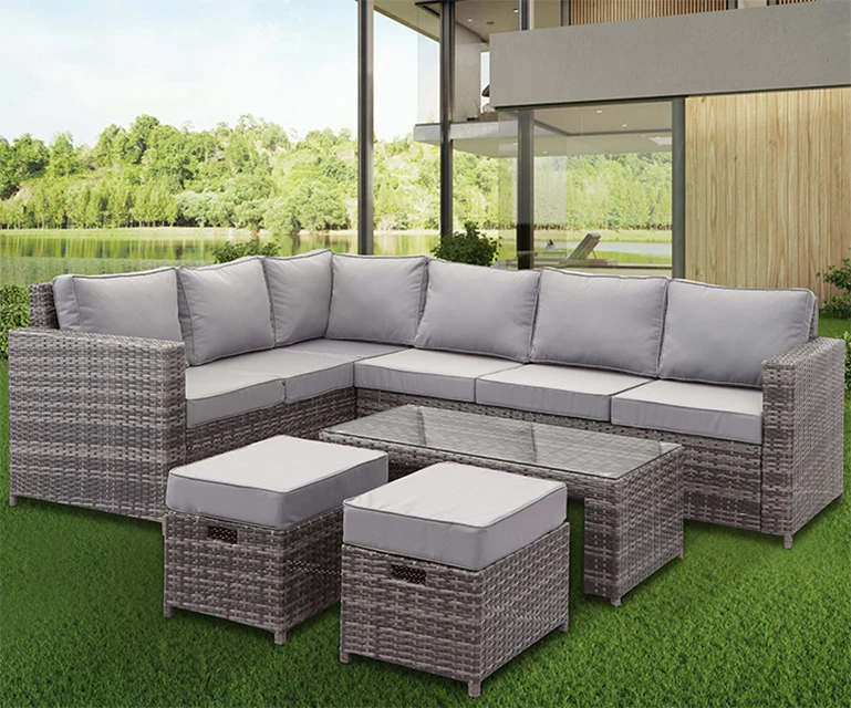 
 Наружный садовый секционный диван, диван для патио  