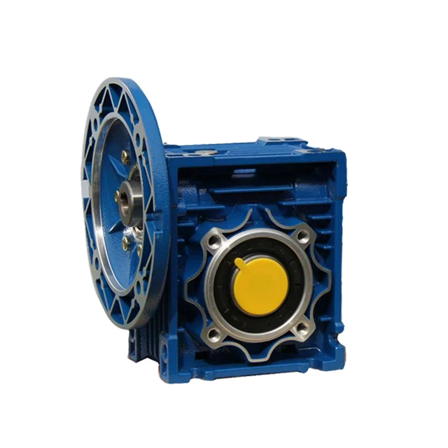Quality and cheap RV Worm Gear motor worm reduction gearbox for belt drive Supplier