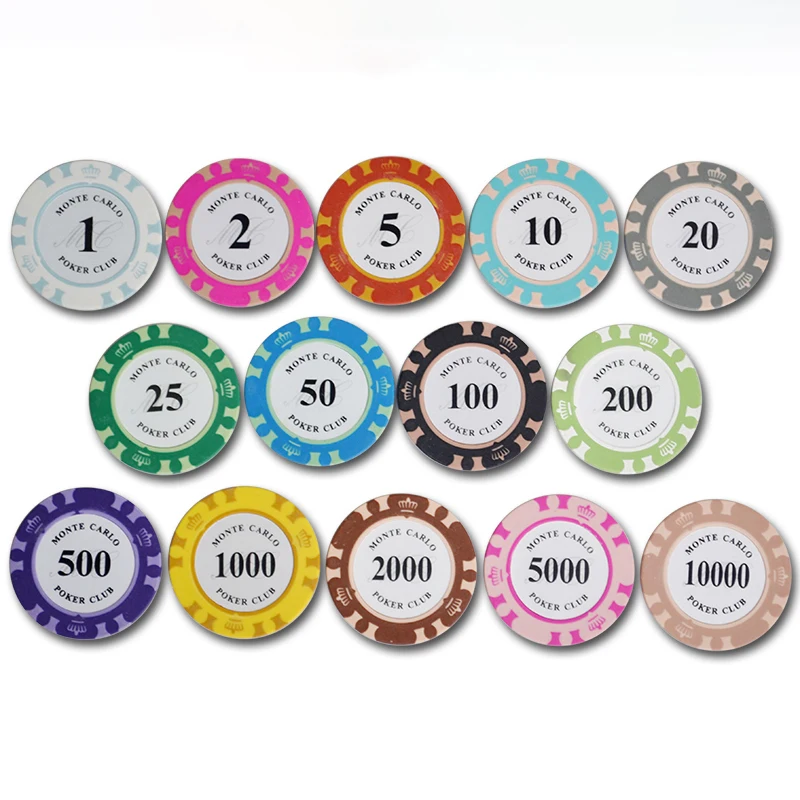Недорогой Игровой Набор для покера, 500 шт. цветных чипов, глиняный набор чипов для покера для казино