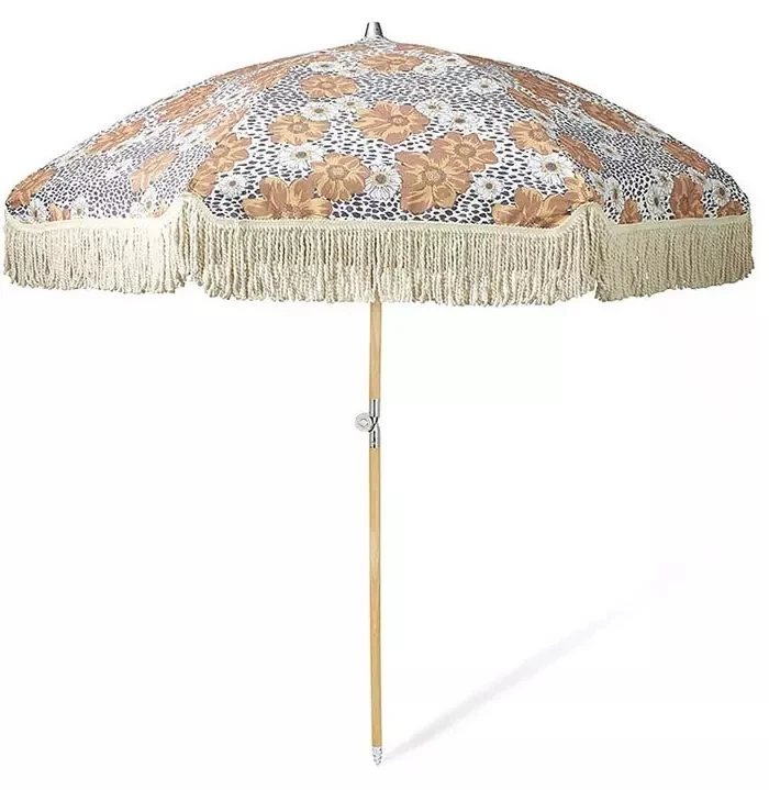 
 Винтажный зонт от солнца с кисточками, зонт для улицы, для сада и пляжа, под заказ  