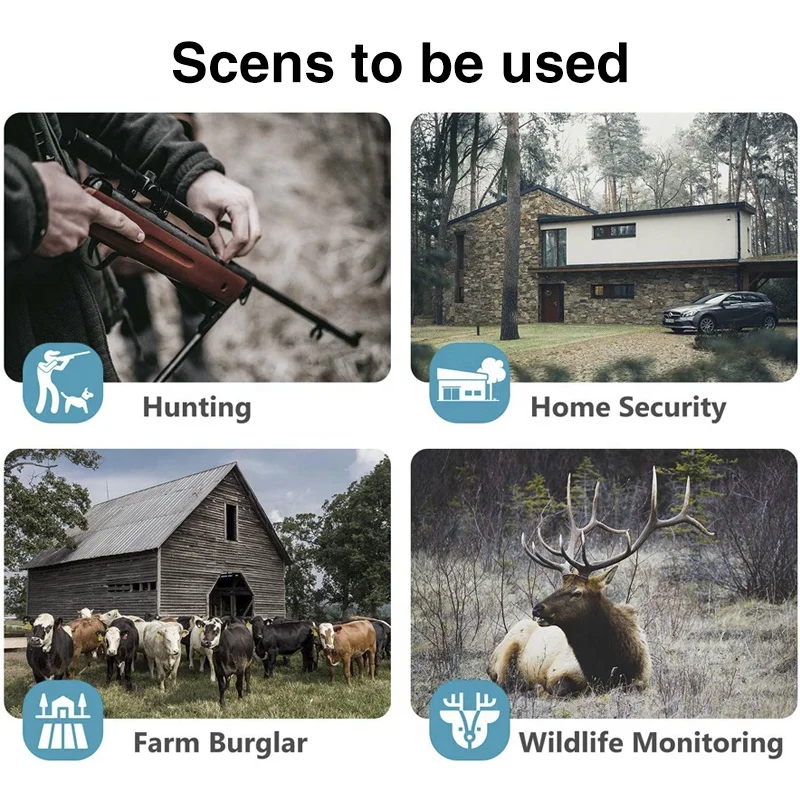 New technology hot sale 4K solar panel Camo video hunting trail wildlife outdoor camera