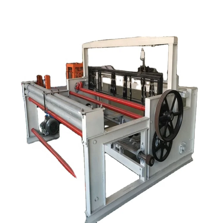 Механическая полуавтоматическая машина для плетения проволочной сетки