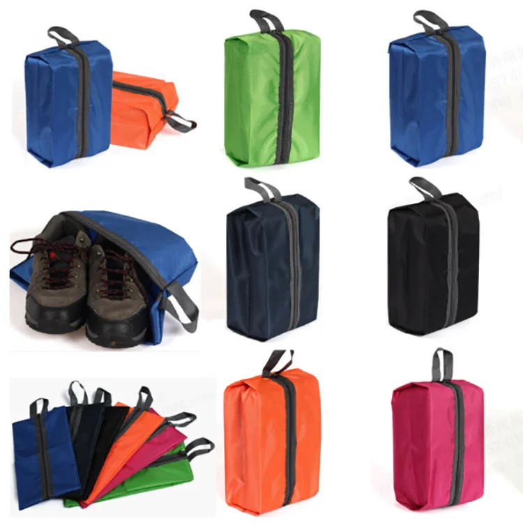 
Многоцветные Портативные водонепроницаемые дорожные сумки для обуви, сумка на молнии с окошком для просмотра, водонепроницаемый органайзер для хранения 