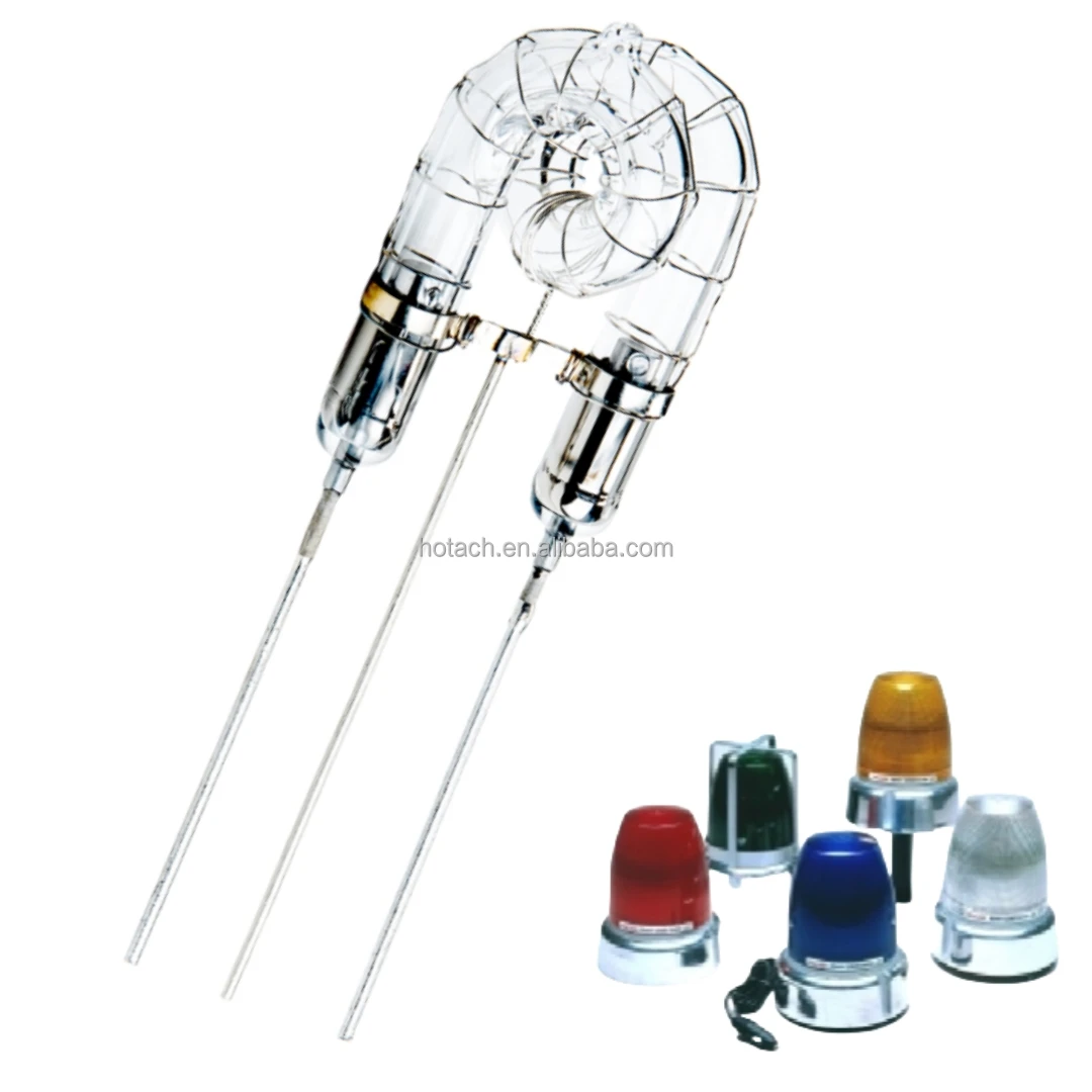 Spiral xenon lamp