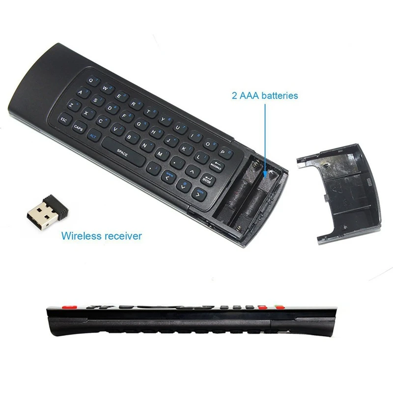 MX3 Air Mouse Remote Control 2.4GHz RF With Wireless Keyboard For X96 mini KM9 A95X H96 MAX Xiaomi Android TV Box PC 8.jpg