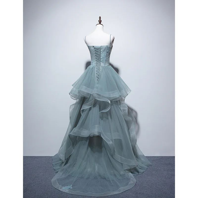 Женское шифоновое платье без рукавов, элегантное платье из 2021 спандекса/полиэстера с цветочной вышивкой