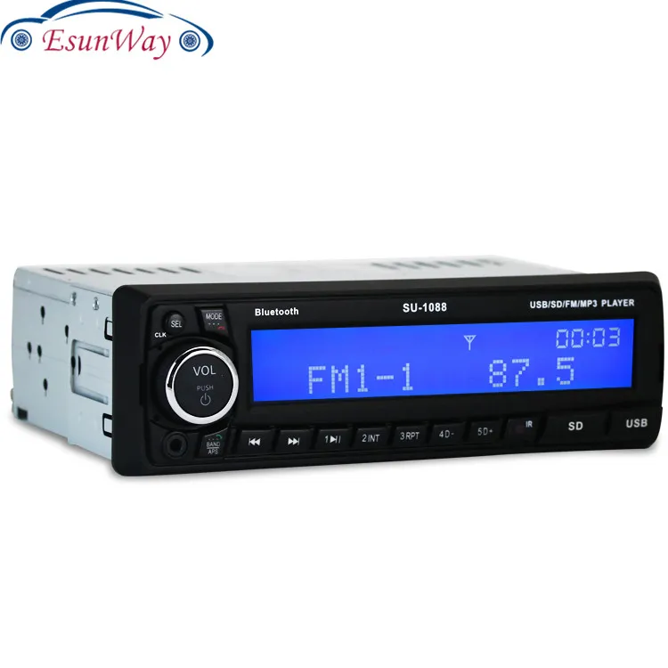
Esunway 12V автомобиль радио MP3 плеер стерео FM стерео AUX-IN MP3 аудио плеер USB SD в тире 1088 