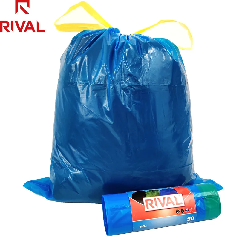 Пластиковые мешки для мусора LDPE на рулоне с
