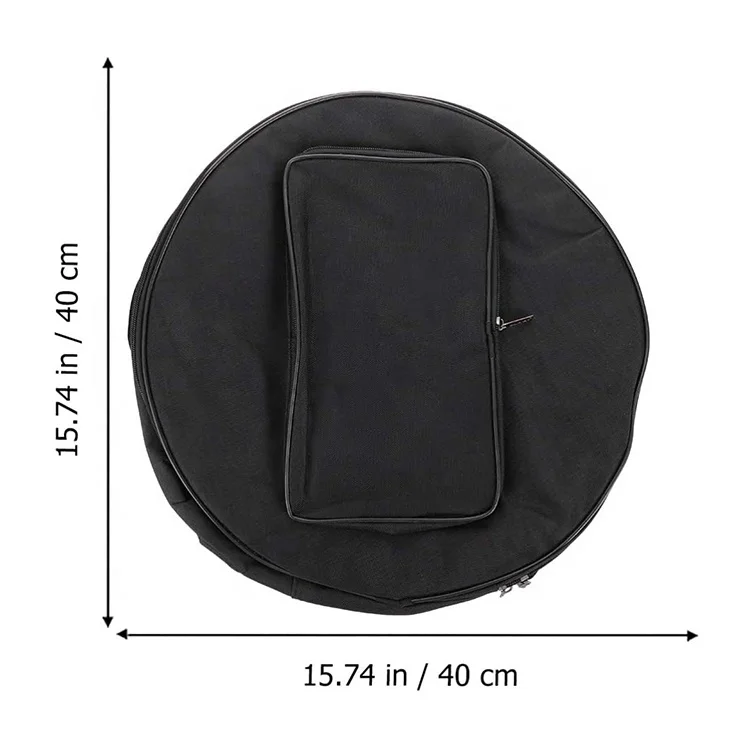Черная сумка для переноски барабана, сумка для барабана, рюкзак с плечевым ремнем, ручка для переноски для хранения и транспортировки барабана