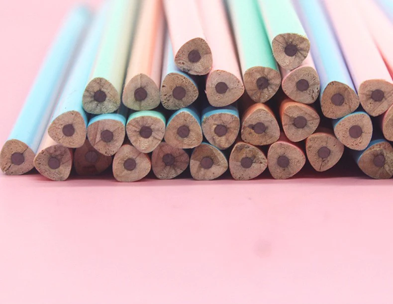 4 Colored Pencils Hb Pencil Wooden Pencils Cute Pen