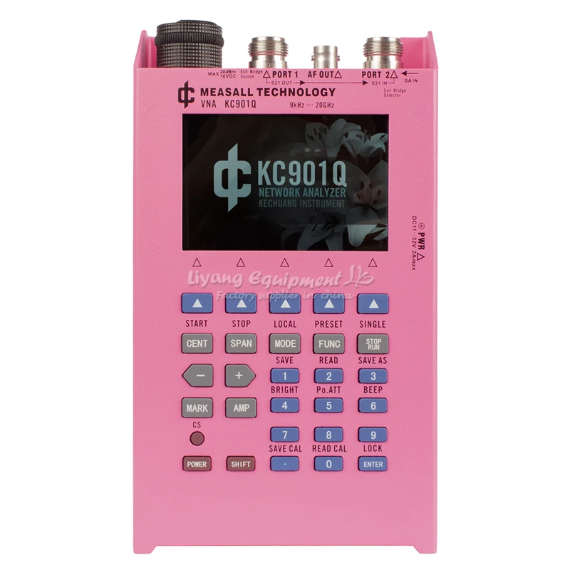 Портативный Электрический ethernet векторный уборочный аппарат KC901Q 20 ГГц, радиовекторный сетевой анализатор для измерений