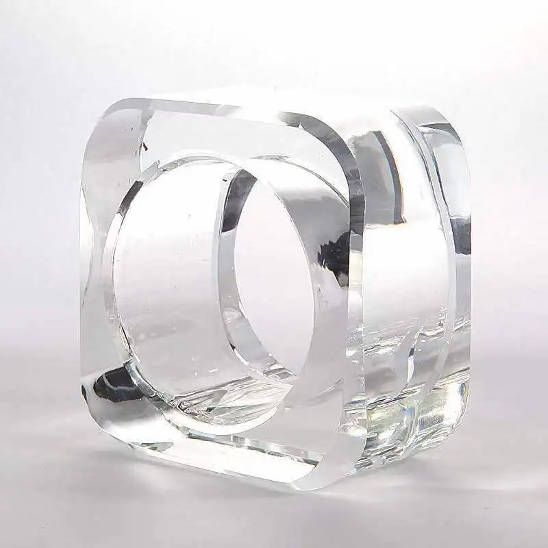 
 Хит продаж, свадебные Круглые Кольца для салфеток с кристаллами в европейском и американском стиле  