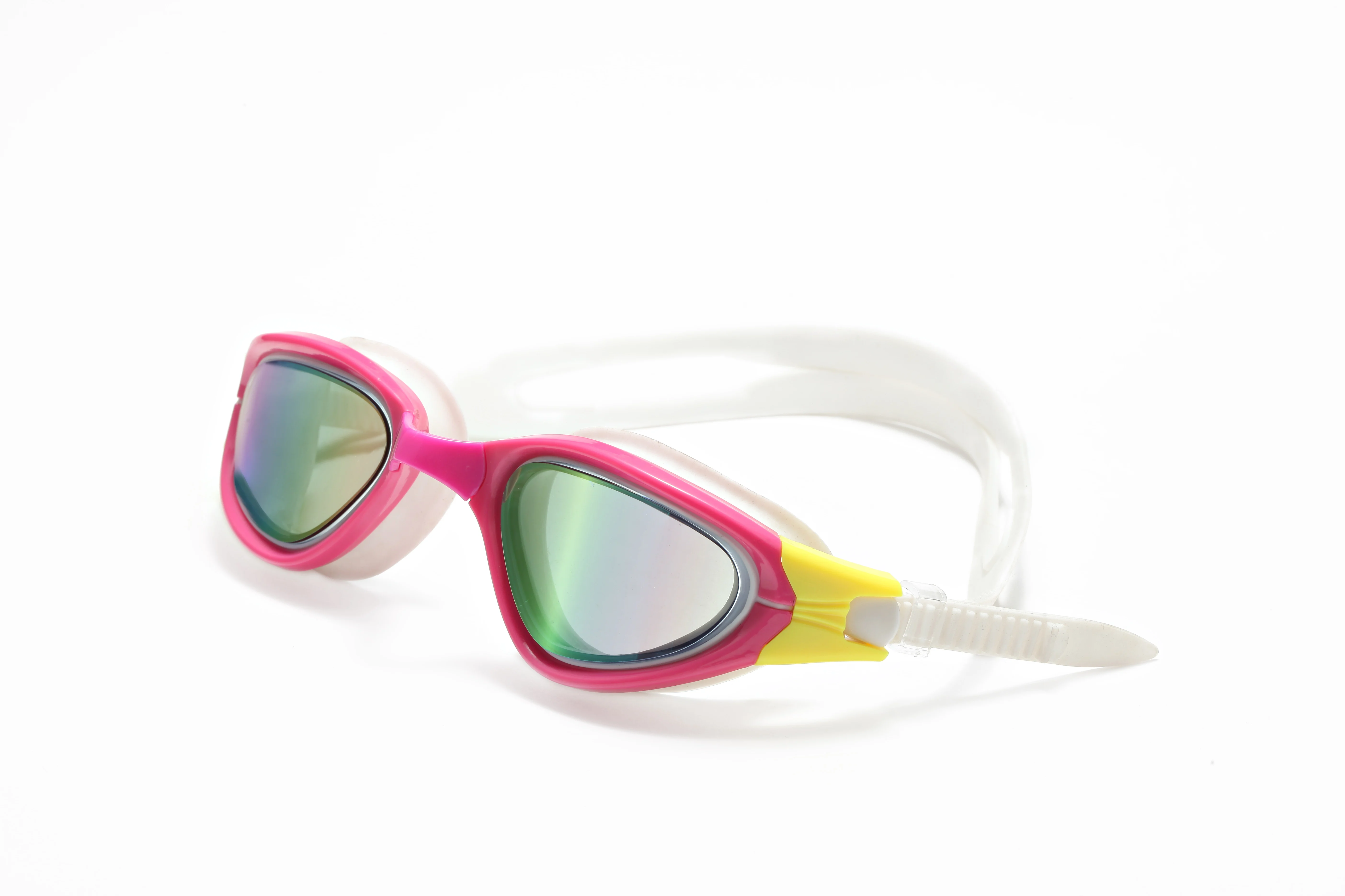 Оптовая продажа, Jinhua, лучшие профессиональные противотуманные плавательные очки для взрослых, водонепроницаемые силиконовые очки для плавания для взрослых