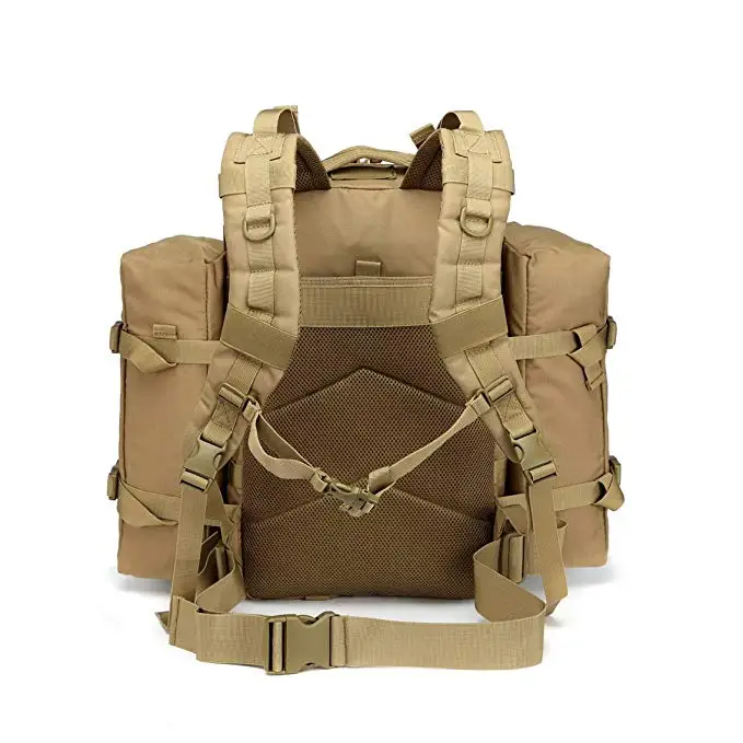 Водонепроницаемый Военный тактический рюкзак для кемпинга и пешего туризма с 2 съемными пакетами