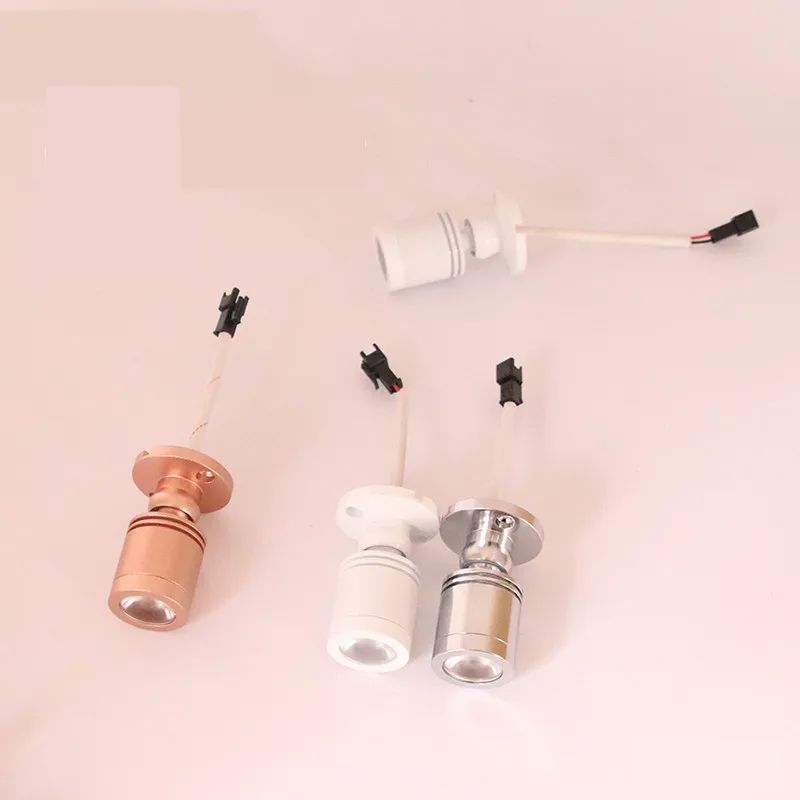 LED Spotlight 3W Surface Mounted Mini led spot light ceiling Down lighting Dimmable Cabinet Lamp bulb AC85-265V