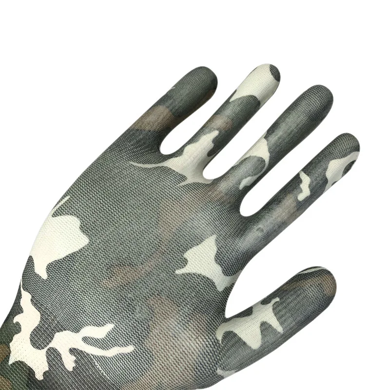 Мужские камуфляжные перчатки NMSHIELD, перчатки из полиэстера для сада, 13 размеров