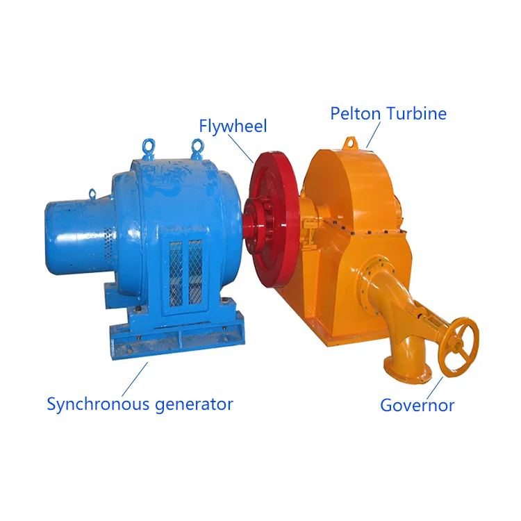 Турбина Pelton мощностью 100 кВт, мини-гидрогенератор, альтернативный генератор энергии