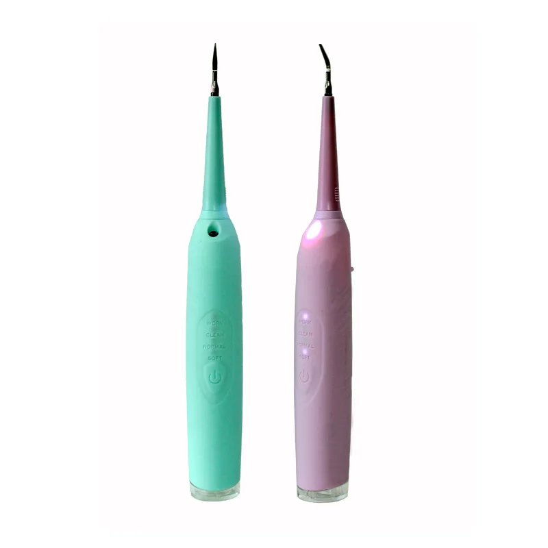 Портативный Электрический ультразвуковой прибор для удаления зубных пятен, зубной клетчатый прибор с зарядкой от Usb, инструмент для отбеливания зубов