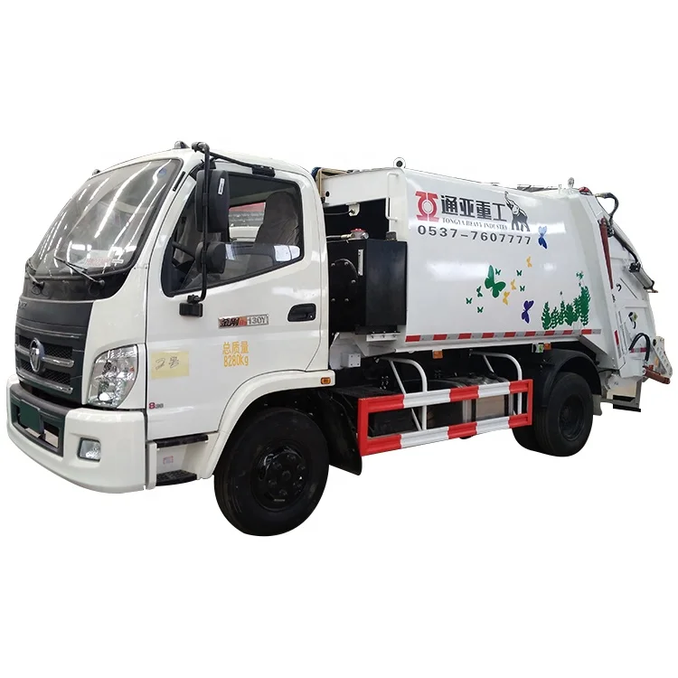 Л, 7 м3, новый уплотнитель для мусора, грузовик для сбора отходов, для продажи