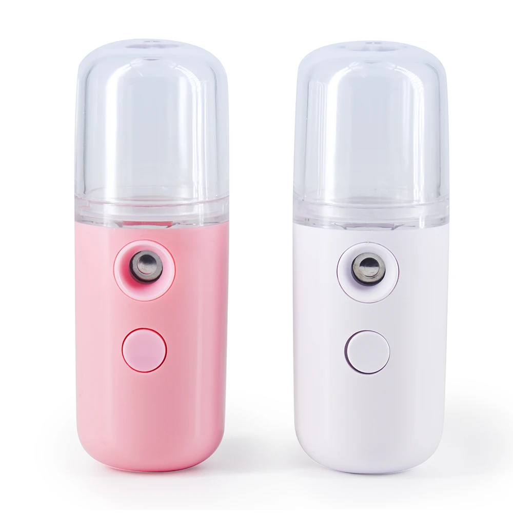 
7 цветов портативный мини USB Перезаряжаемый удобный нано-туман отпариватель для лица 