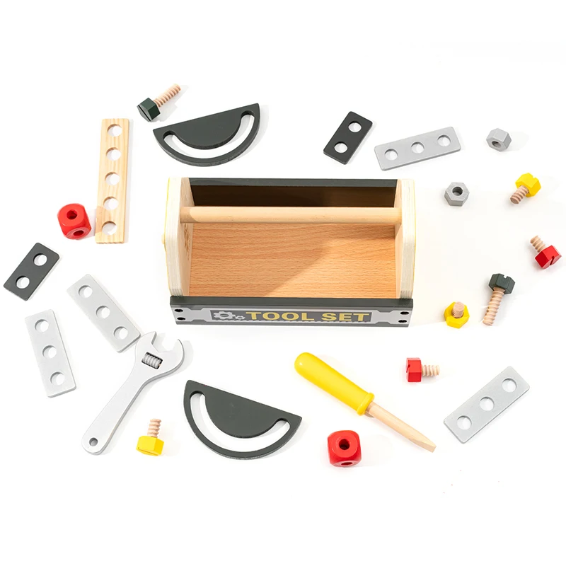 Robud оптовая продажа обучающих детских инструментов для самостоятельного обучения набор игрушек Монтессори деревянные игрушки