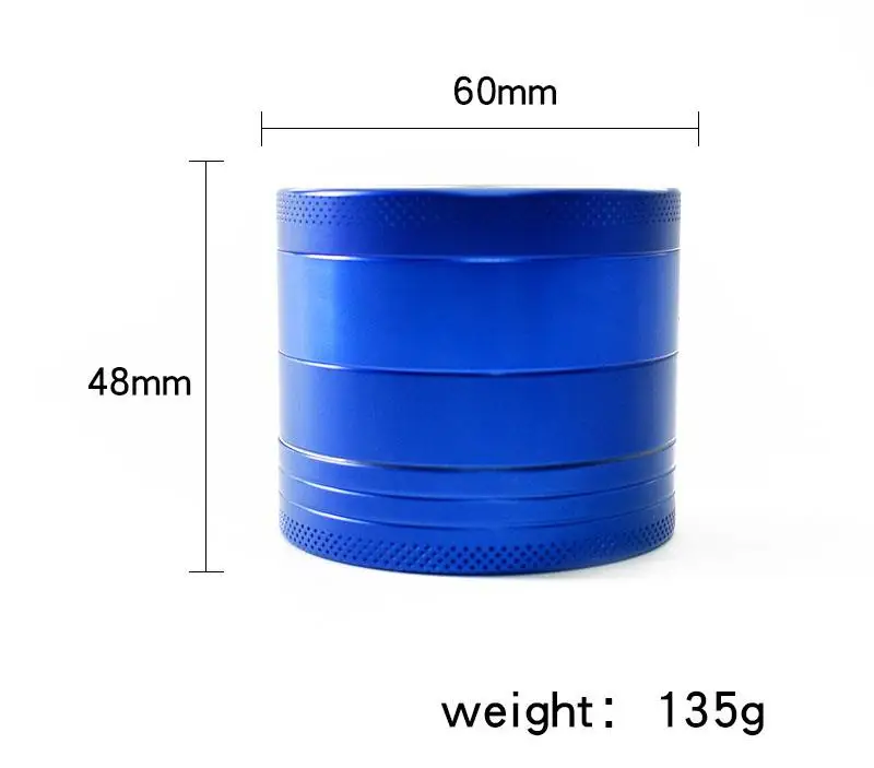 Pink Color Rose Gold Girl Love 4levels Alunium Herb Grinder Weed Tobacco Smoke Portable for Hookah Shisha Glass Water Pipe