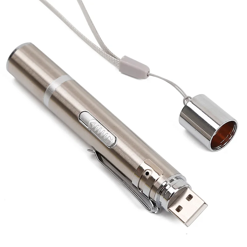 
 USB перезаряжаемая лазерная указка для кошек, Интерактивная Лазерная светодиодная подсветка, игрушка для кошек  