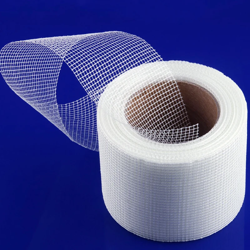 
 Водонепроницаемый волокна гипсокартон ремонт самоклеющиеся ослепительный волоконного сетчатого материала лента соединения  