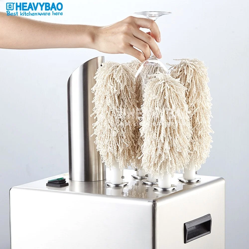 
Автоматическая электрическая стиральная машина Heavybao для бара, ресторана, кафе, мытье посуды, сушилка для полировки 