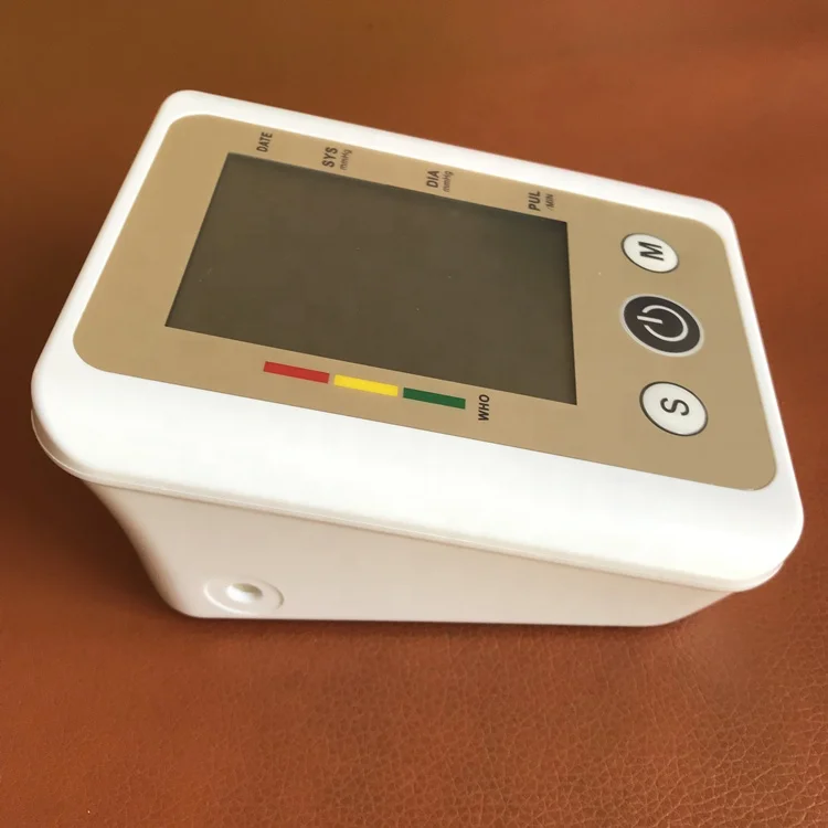 
 Новый золотой цвет дешевой цене автоматический портативный прибор для измерения верхнего типа цифровой Сфигмоманометр с bp цифровой измеритель артериального давления  