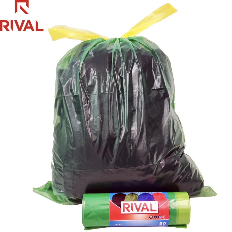 Пластиковые мешки для мусора LDPE на рулоне с